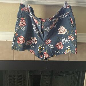 Floral 4 inch Shorts-Loft Outlet